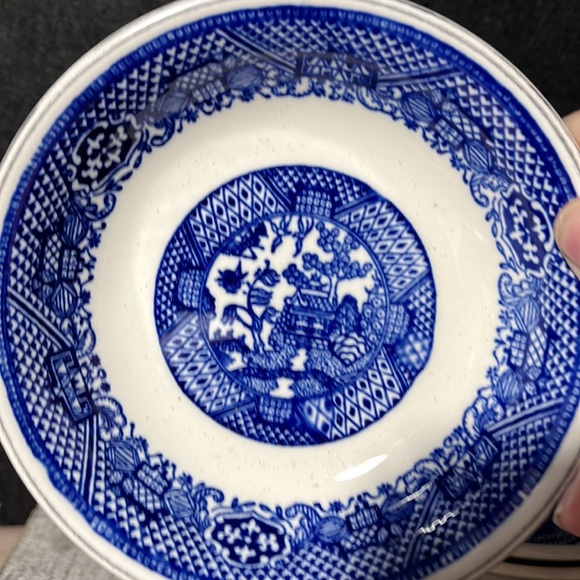 3 Blue Willow Fruit/Dessert (Sauce) Bowl - Picture 4 of 6